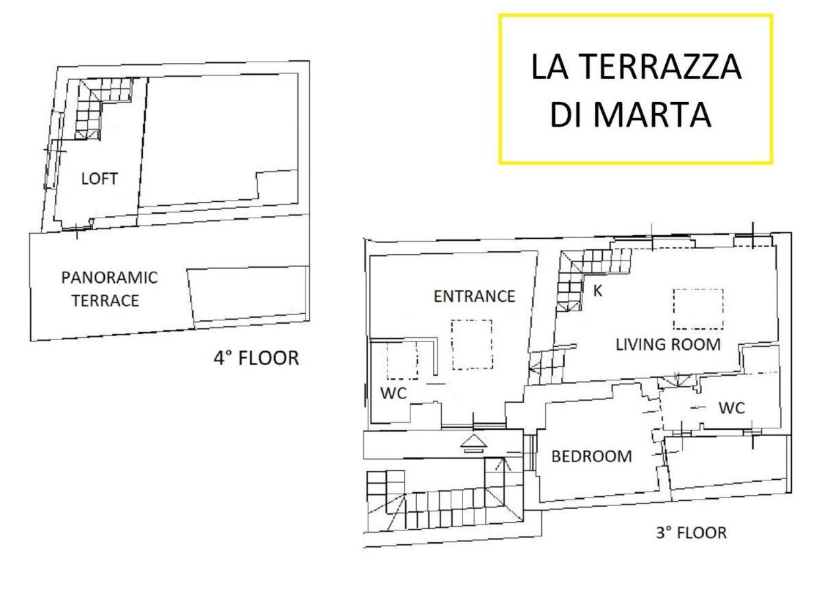 Апартаменты La Terrazza Di Marta Варенна Экстерьер фото